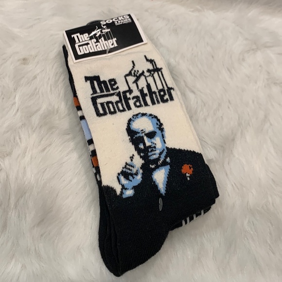 The Godfather Crew Length Socks - Picture 1 of 5